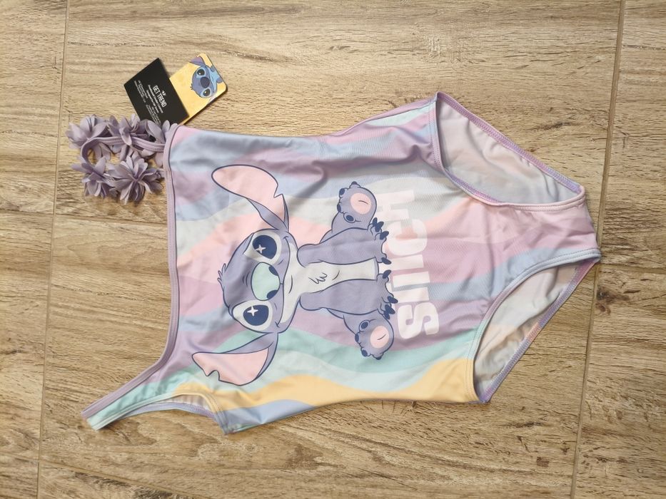 Costum de baie întreg cu stitch nou 134/146