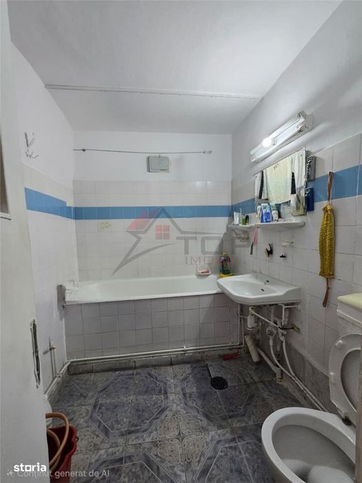 Etaj 1 - Dacia Zimbru, 2 camere decomandat, 51mp, liber