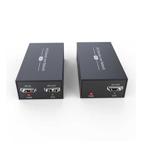 PWAYTEK Extender HDMI Ethernet,Cat5e/6/7 196ft (60m/120m),1080P-60Hz