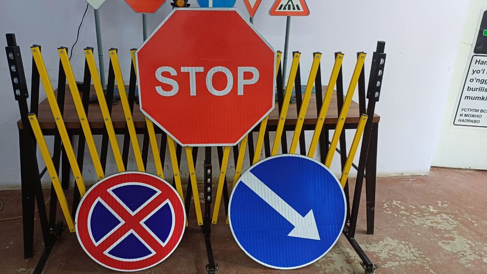 Дорожный знак  yo'l belgilari