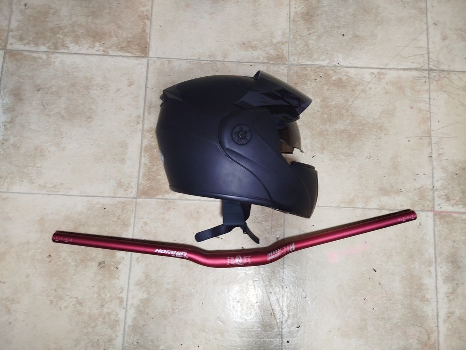 Шлем и стантовый руль