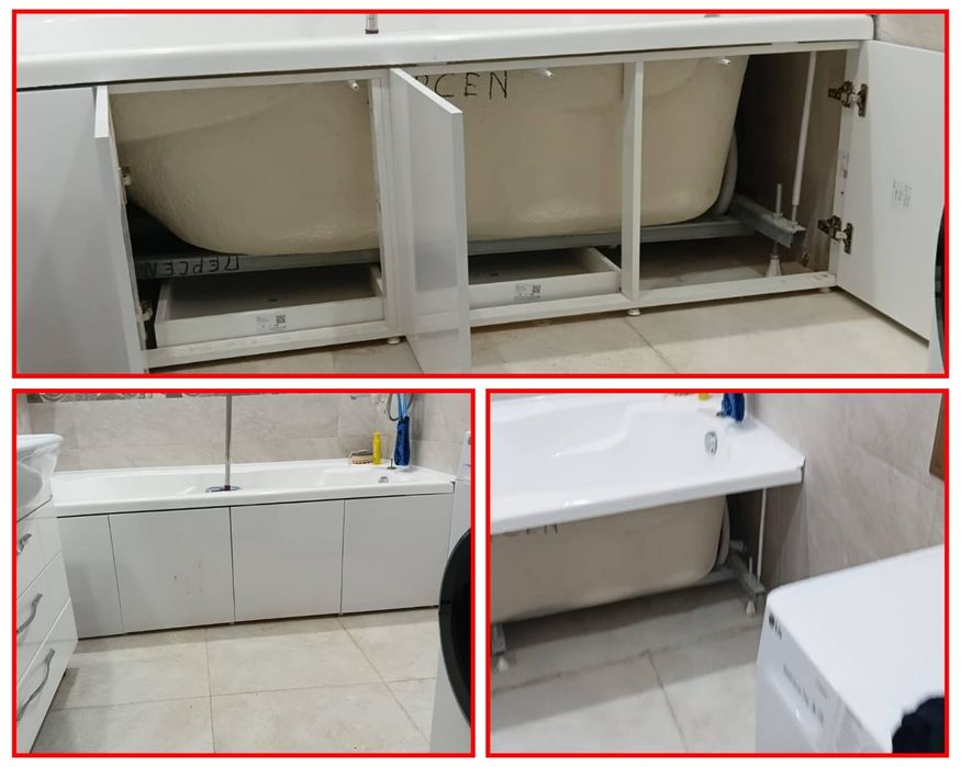 Изготавливаю фасады под ванну под ключ.