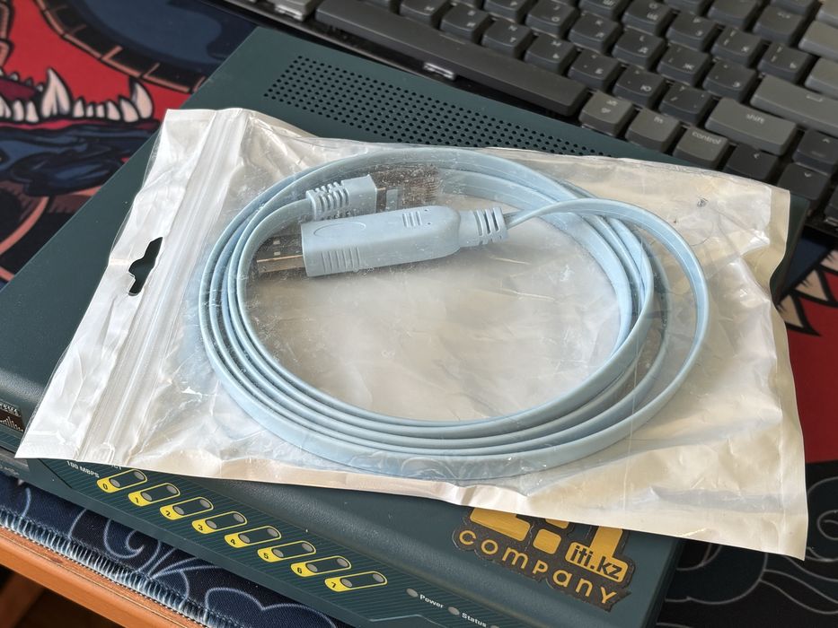 Cisco ASA 5505 + консольный кабель