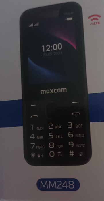 Vand tel taste MAXCOM tip MM248 si MAXCOM tip MM428BB noi, dual SIM