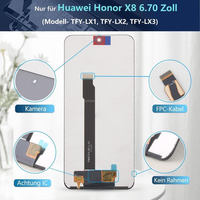 Ecran LCD telefon Honor X8 4G