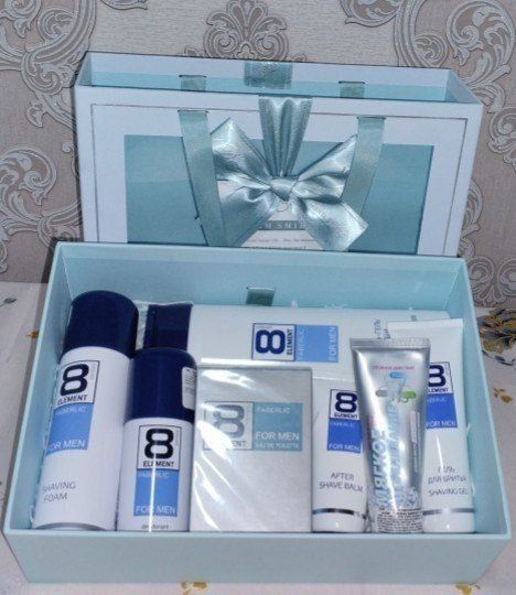 Erkaklar uchun 8 element nabor