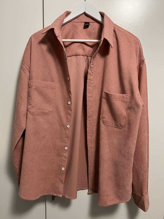 Мъжка розова риза - чисто нова