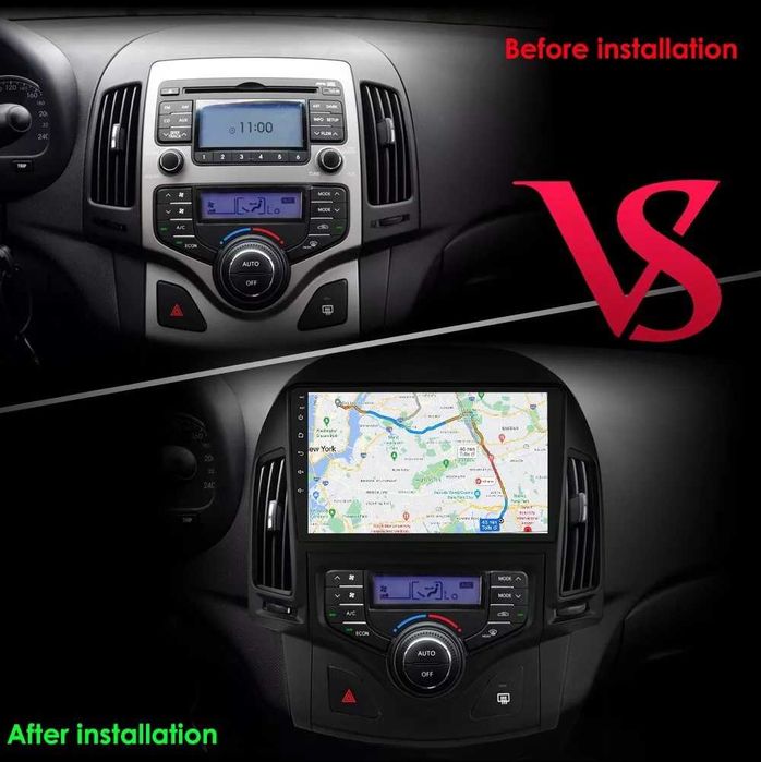 Мултимедия за Hyundai I30 навигация 2006-2011 Android i30 2DIN плеър