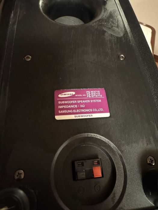 Sistem boxe + subwoofer Samsung