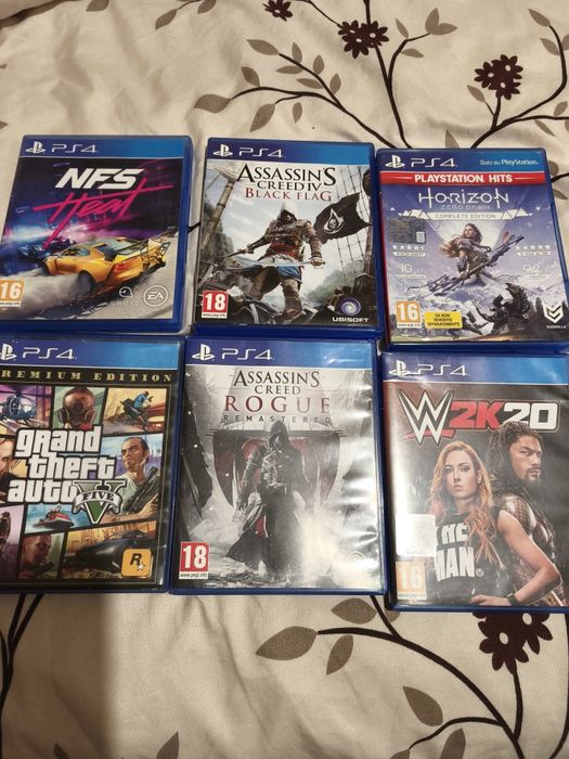 Vând sau schimb jocuri ps4