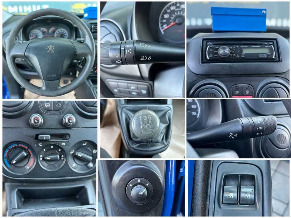 Peugeot Bipper 1.3 Diesel (75 CP) 2012 Euro 5 | Rate fixe | Garantie