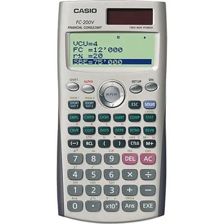 Финансовый калькулятор Casio FC-200V