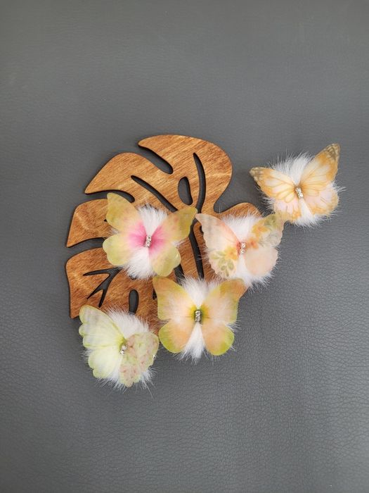 Зажимы бабочки ручная работа