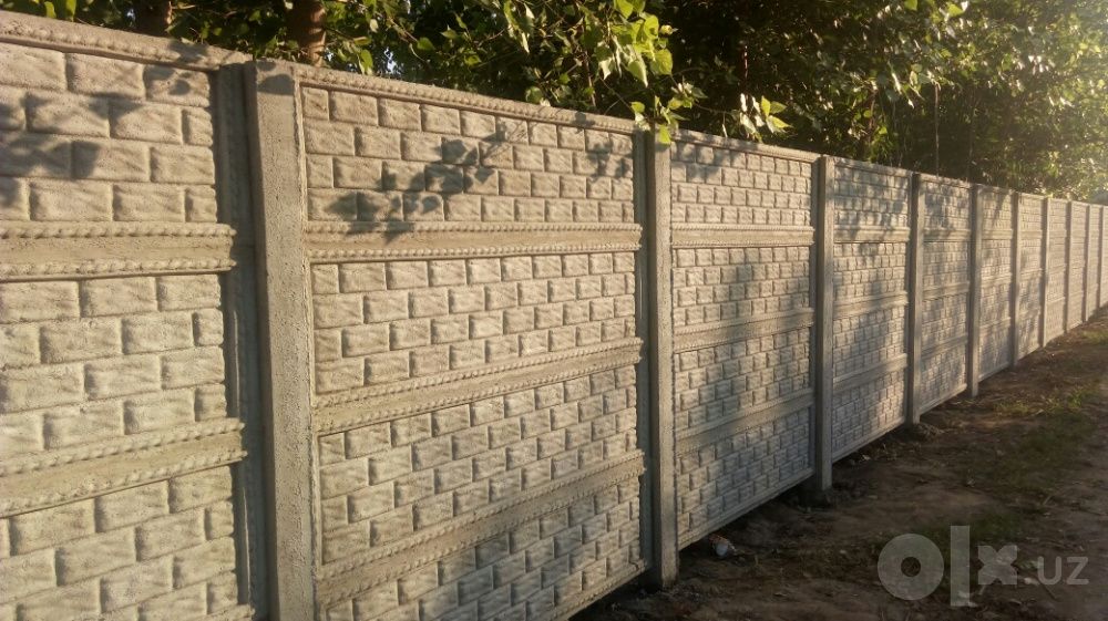 Еврозабор декоративный бетон