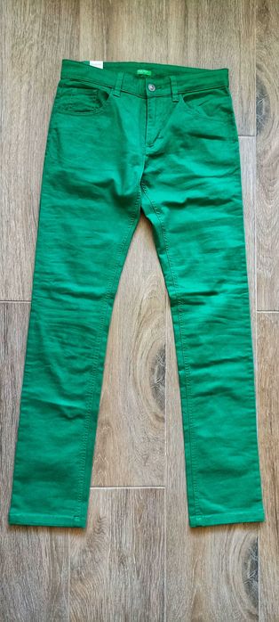 Детски юношески панталони дънки Benetton 3XL (170 cm)