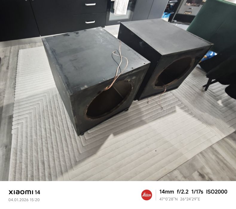 Statii, Crossover, incinte, woofere etc