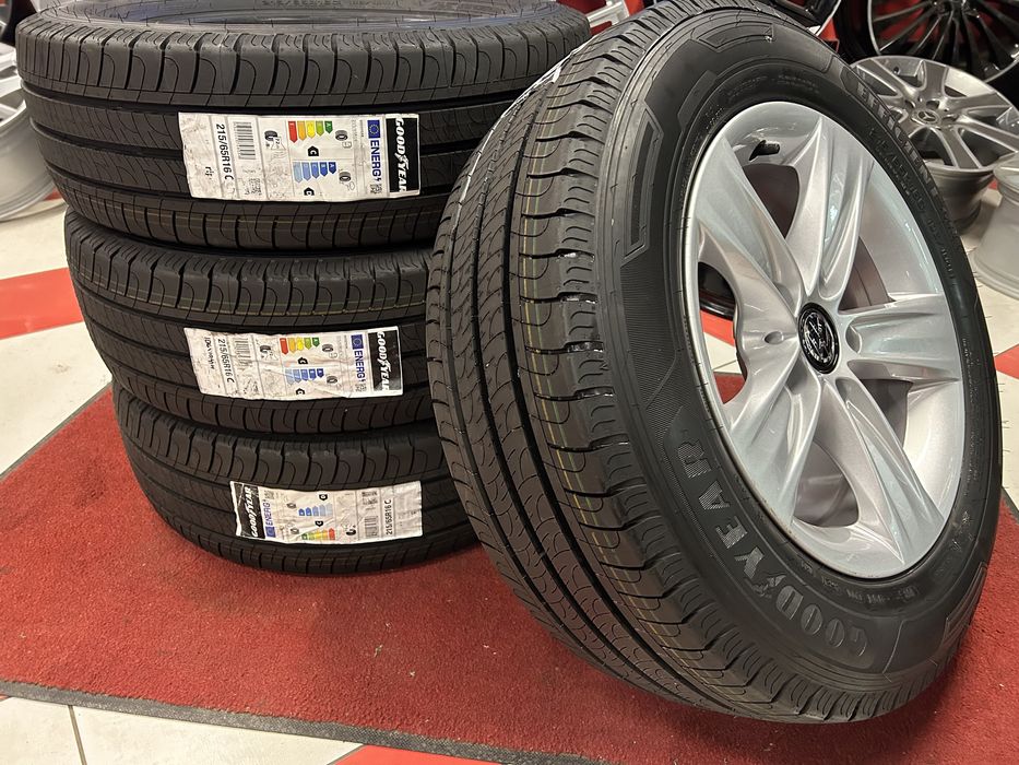 16ц Джанти 5х 120 VW T5 / T6 Transporter/ със Гуми 215/65/16С Нови