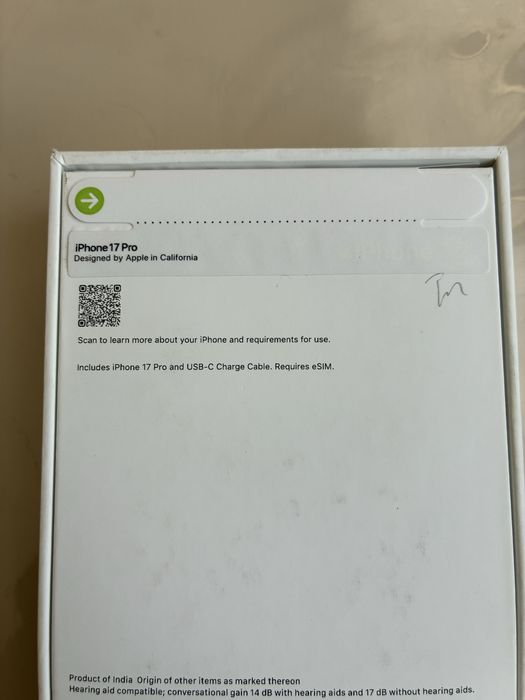 Iphone 17 Pro 256gb LL/A