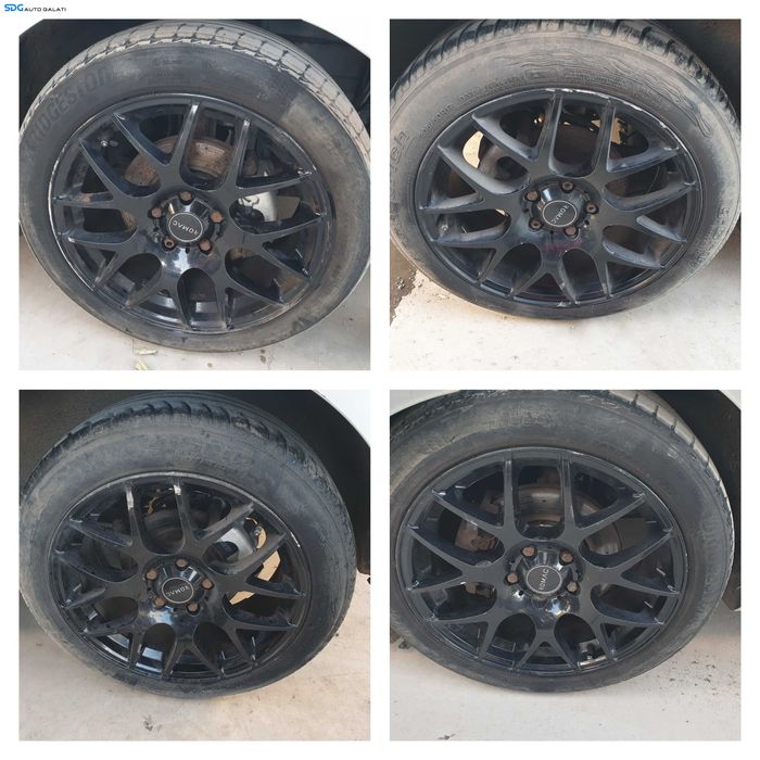 Set 4 Jante Janta Roata Roti Aliaj 205 50 17 R17 ROMAC 5x114.3 CB 66.1 Renault Scenic 3 2009 - 2016 [Q1684]