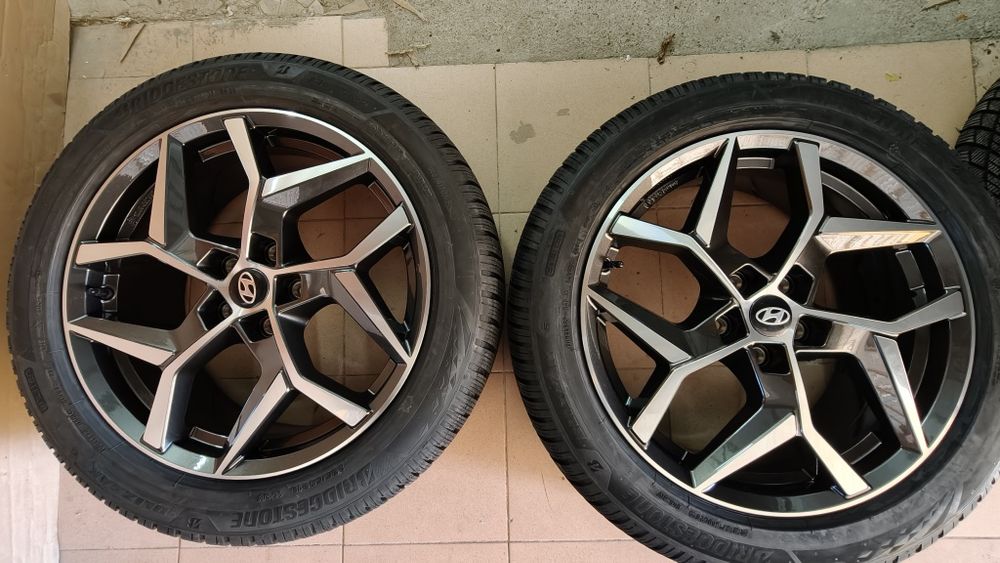 Jante noi originale Hyundai Tucson NX4 19" senzori+anv.- Santa Fe, Ioniq, Kia