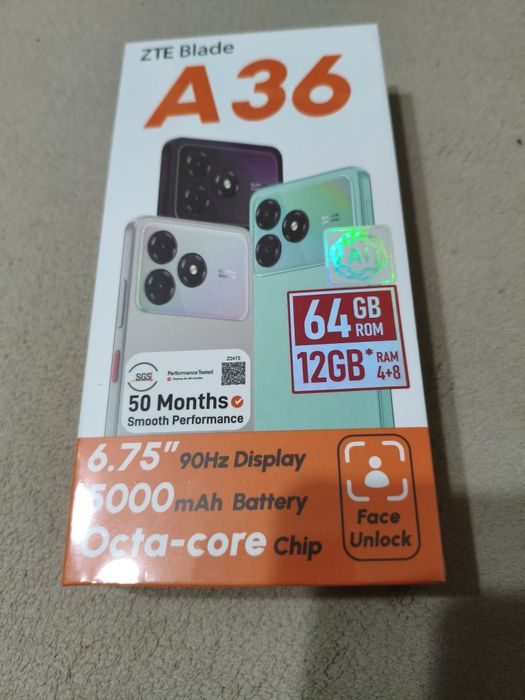 ZTE Blade A36 black