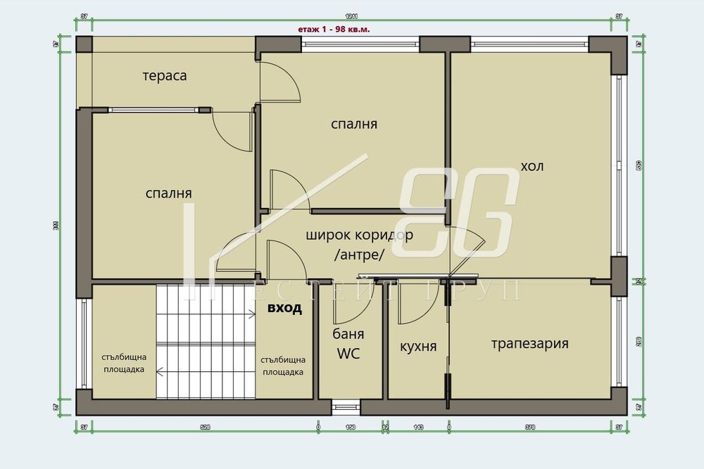 Къща в Варна-Аспарухово площ 392 цена 565000