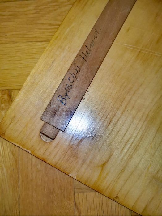 Антикварна картина дървена интарзия на Луис Армстронг ръчна изработка