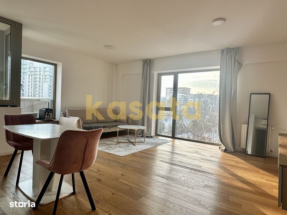 Apartament cu 2 camere, terasă și vedere spre grădină | Aviației Park — fotografia 3