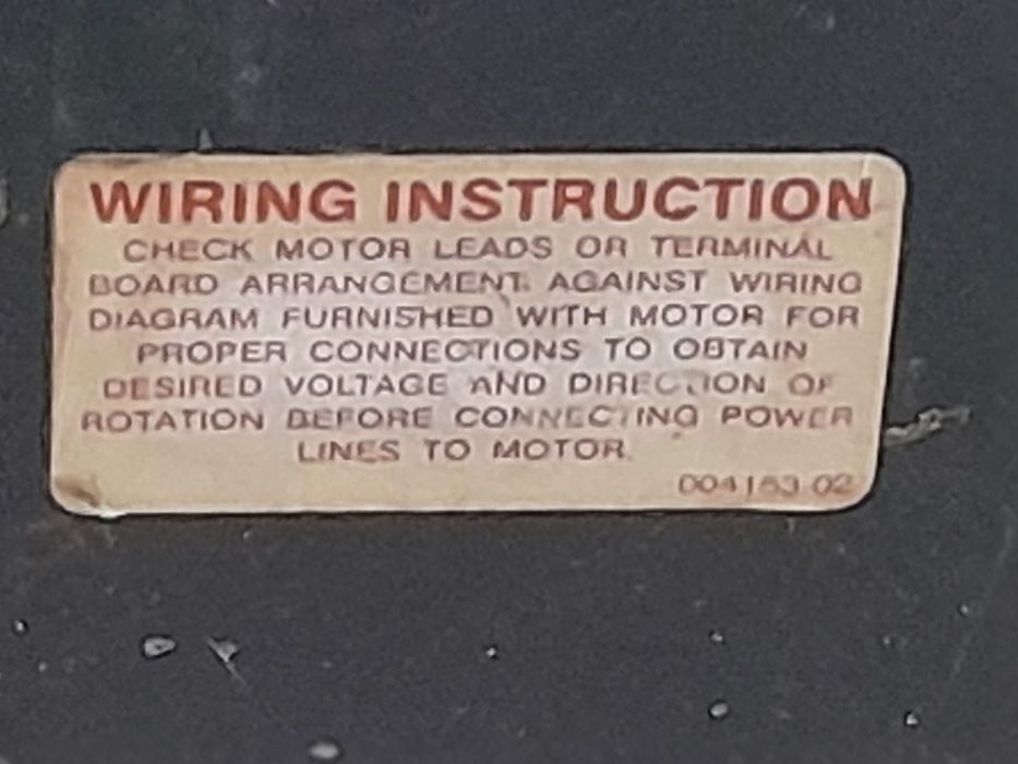 Motor electric 230V-60HZ-RTM1740