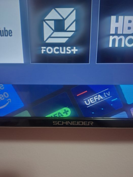 Vând tv Schneider diagonala 140 cm