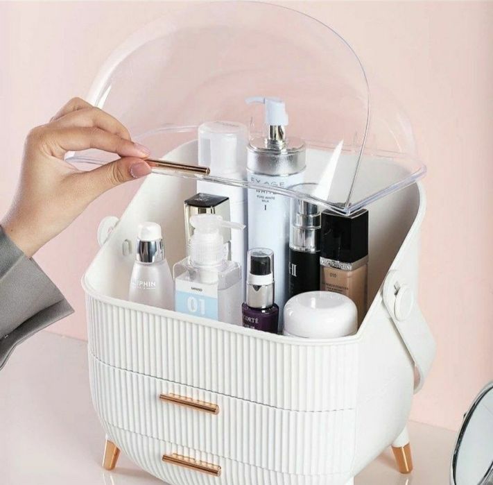 Даставка бесплатная.  Органайзер для  косметики