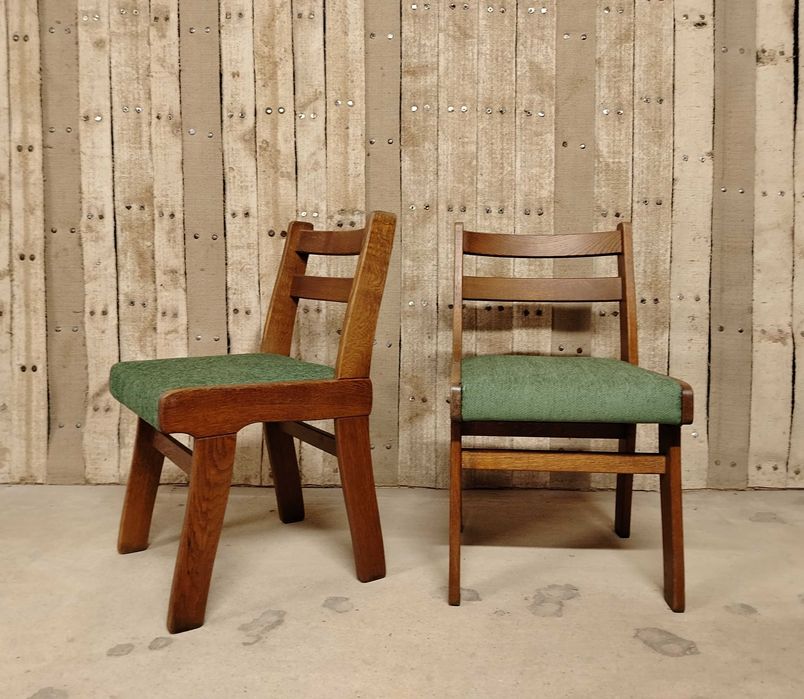 Scaune vechi CASALA, Germany, din lemn masiv de stejar/ Scaune living