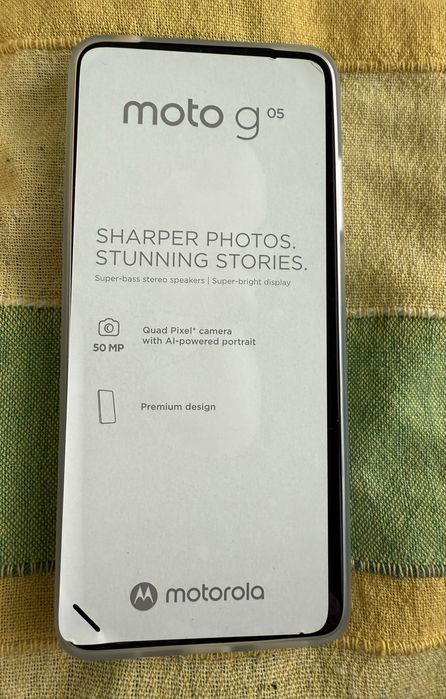 Нов телефон Motorola g05 64 gb