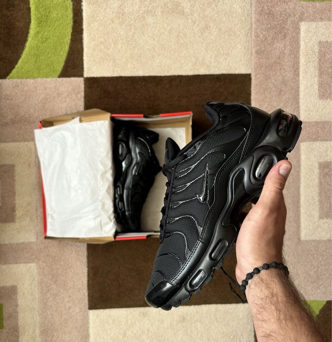 Мъжки обувки Nike Air Max Plus TN Triple Black 42,43,44,45