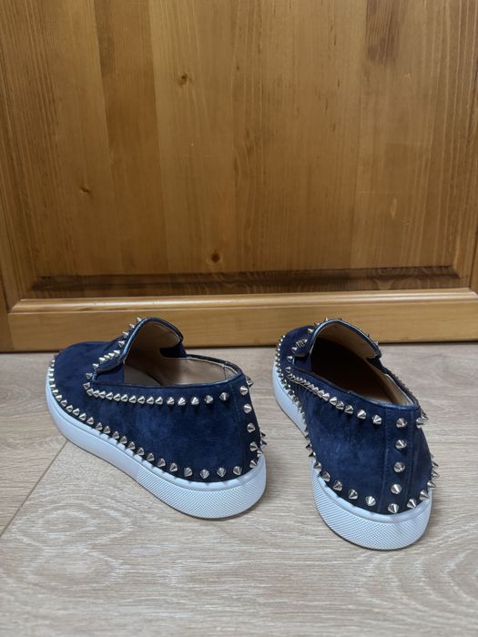 Sneakersi slip-on Christian Louboutin Roller Boat low trainers