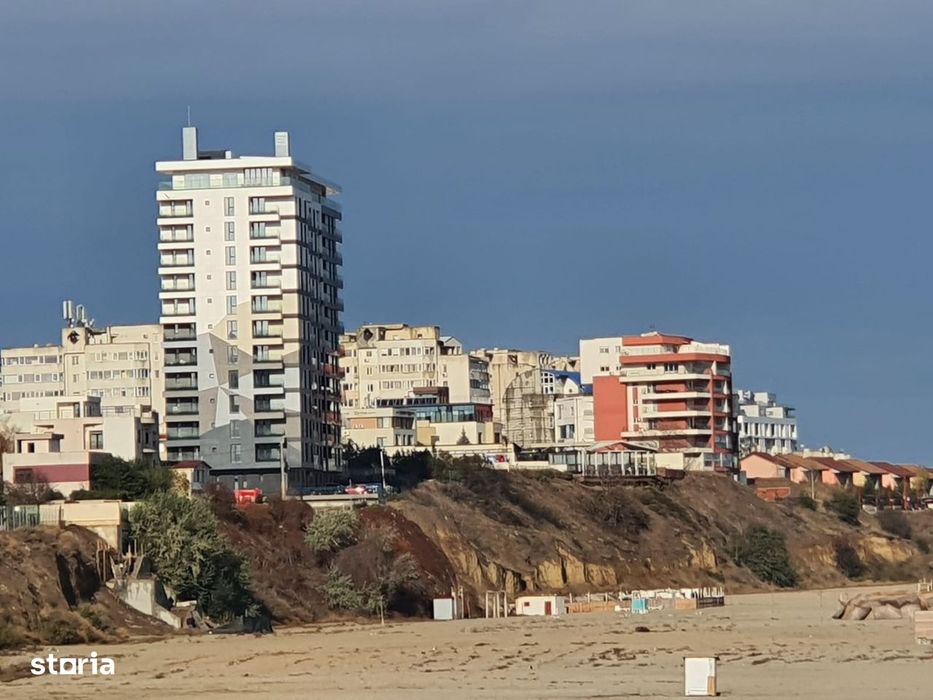 Faleza Nord -apartament deosebit frontal la mare terasa