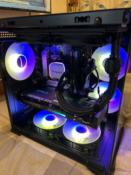 Геймърски i7 11700K/RТX 3070/32Gb рам/Nvme+SSD 2tb/Asus Top RGB