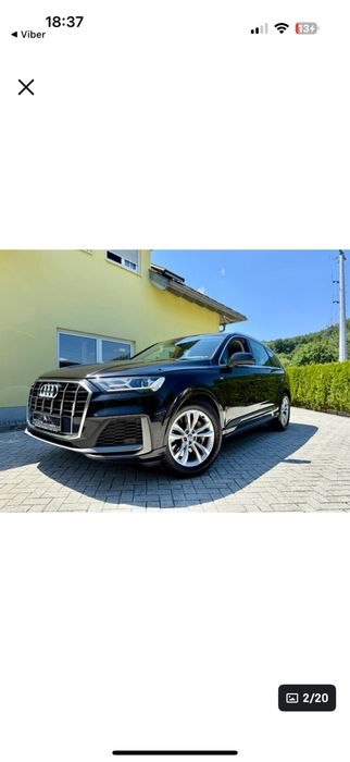 Отлични оригинални джанти с гуми 255/55/19 Goodyaer от audi Q7