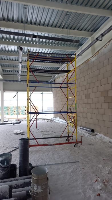 Леса в аренду, вышка тура в аренду, вышка на калесах, леса