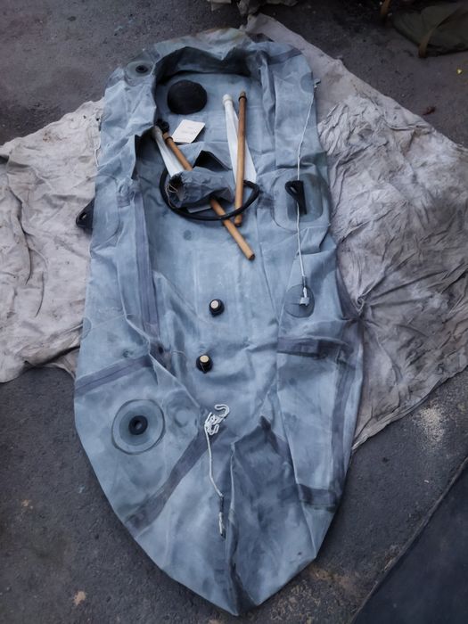 Надувная лодка лисичанка