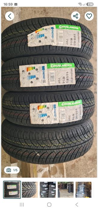 165 70 14 Grenlander all season 4 anvelope iarna vara noi