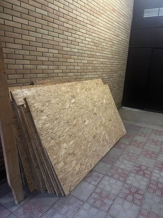 ОСБ плиты б/у прочные