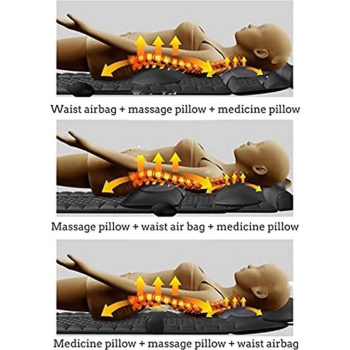 Масажен матрак с вибрационно отопление и масаж на краката