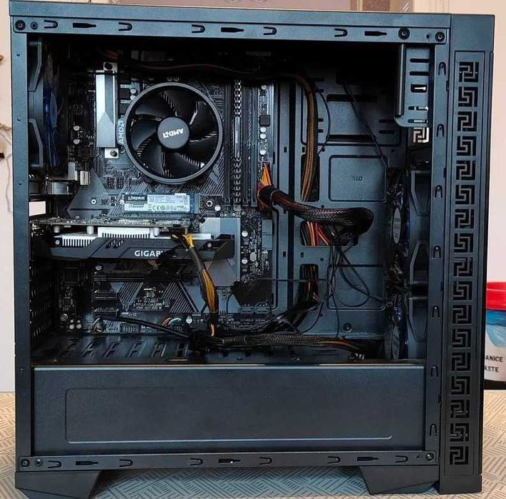 PC Desktop AMD Ryzen 5 3600, 8GB RAM, GTX1650, SSD+HDD