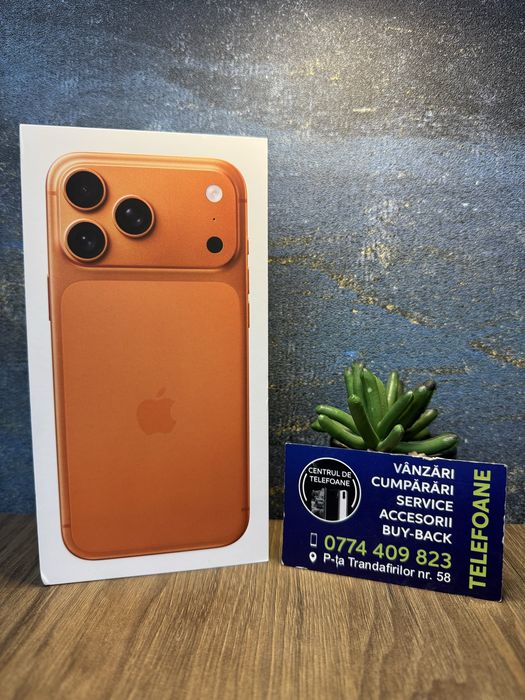 Iphone 17 Pro Max/256Gb/Garantie 2Ani Centrul de Telefoane/Rate