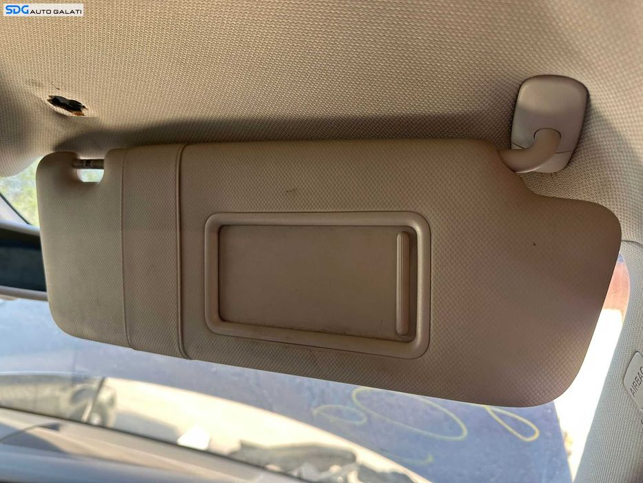 Parasolar Dreapta Pasager Crem Audi A4 B8 B8.5 2008 - 2015 [K4672]