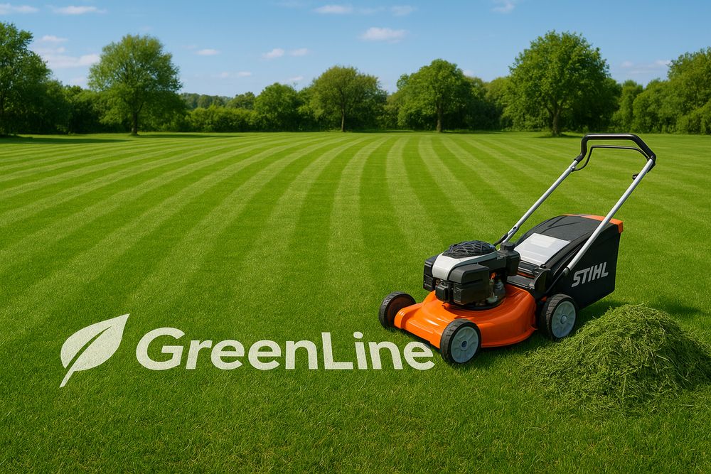GreenLine ( tundem,defrisam,taiem lemn, plantam gazon )