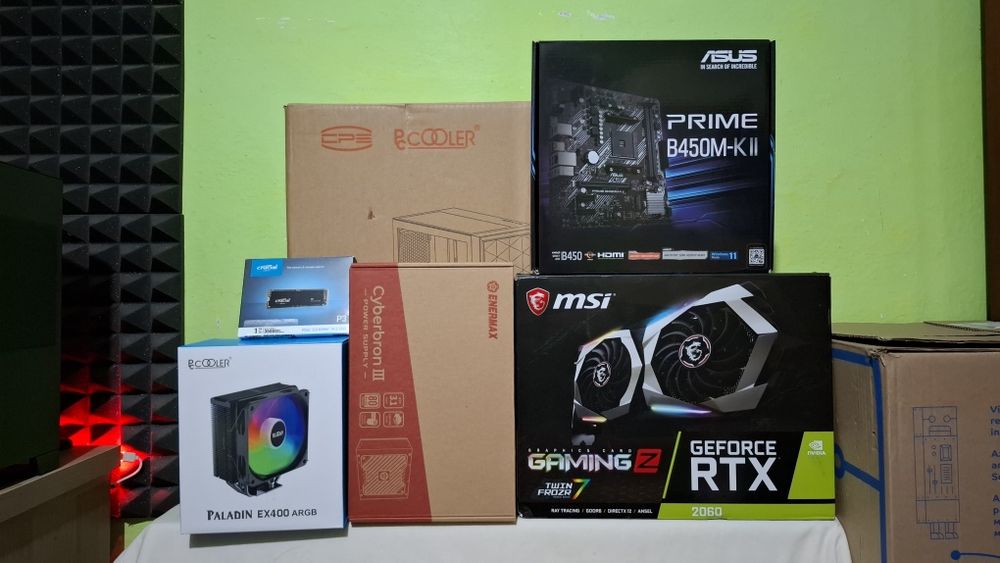 PC Gaming Full HD | Ryzen 5 5500 | 16GB 3200Mhz | RTX 2060  | 1TB SSD