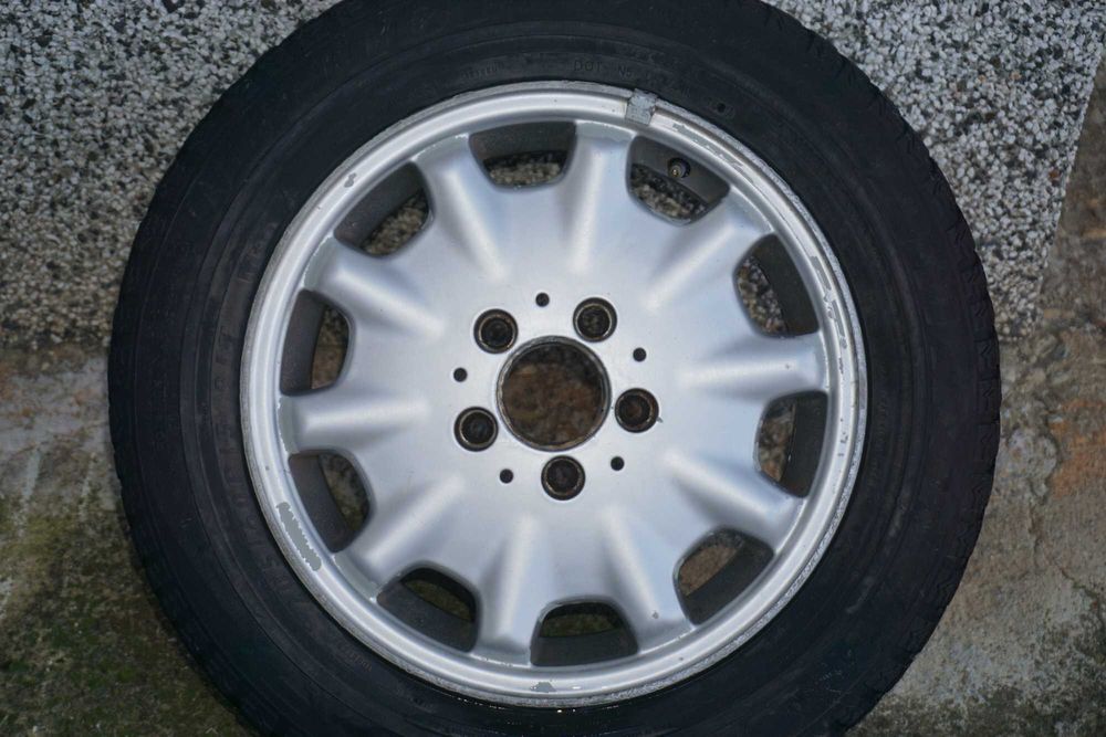 4бр Ал. Джанти за Mercedes Е класа W210 7Jx15H2 ET37 Made In Germany