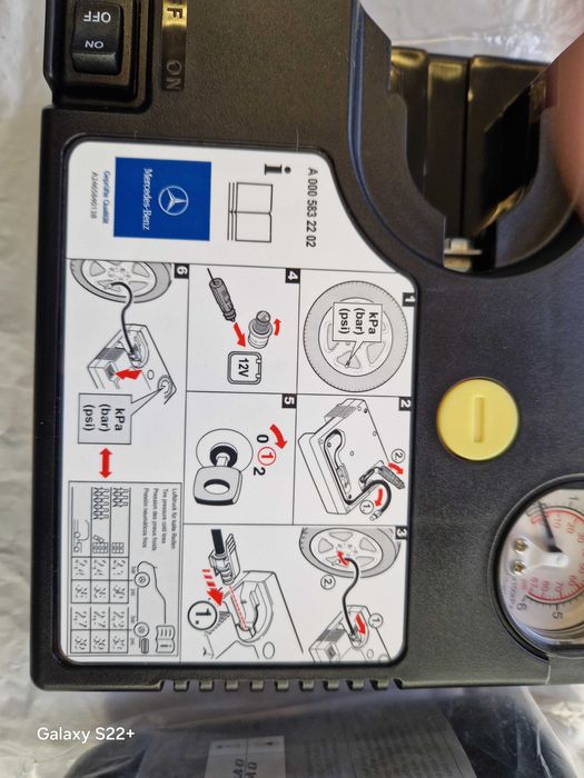 Оригинален Автокомпресор Audi Mercedes Лек Автомобил Помпене на гуми